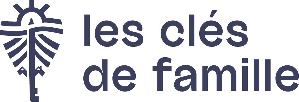Logo - les clés de famille : location de vacances